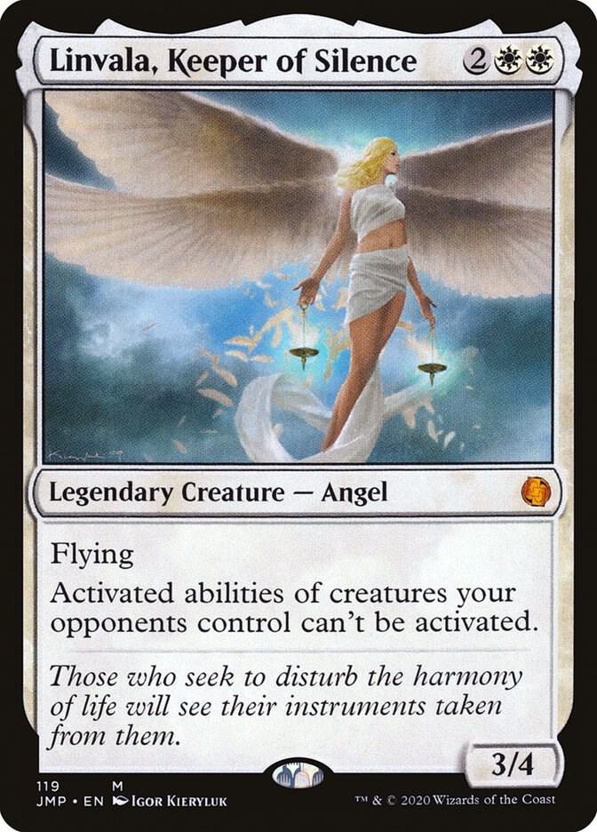 Linvala, Keeper of Silence card image