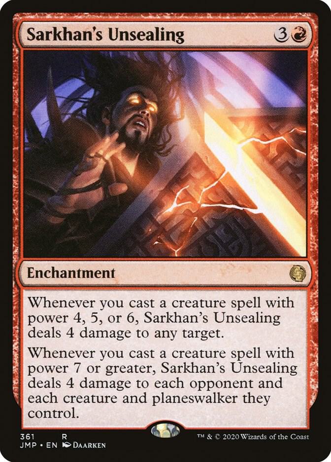 Sarkhan's Unsealing card image
