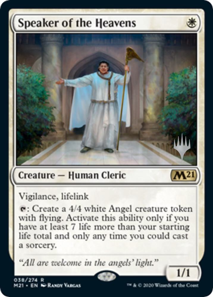 Speaker of the Heavens card image
