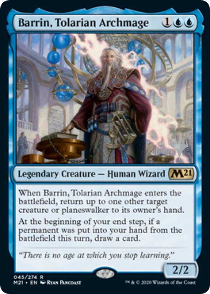Barrin, Tolarian Archmage card image
