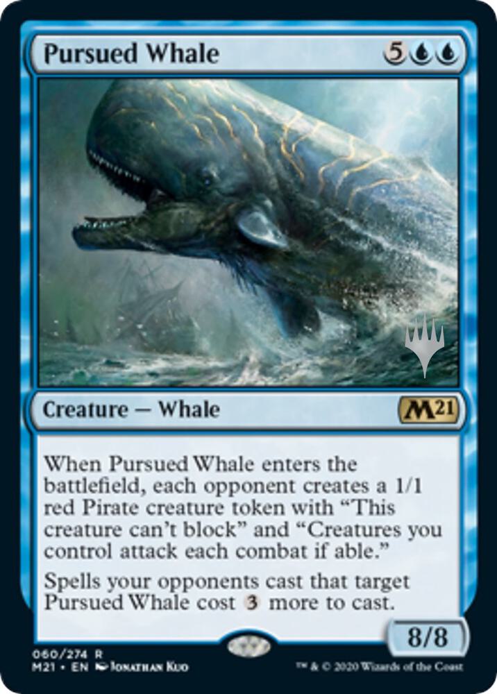 Pursued Whale card image