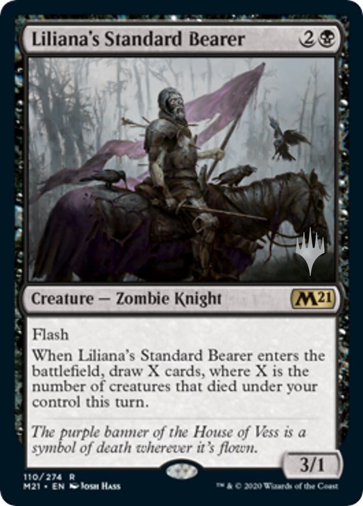 Liliana's Standard Bearer card image