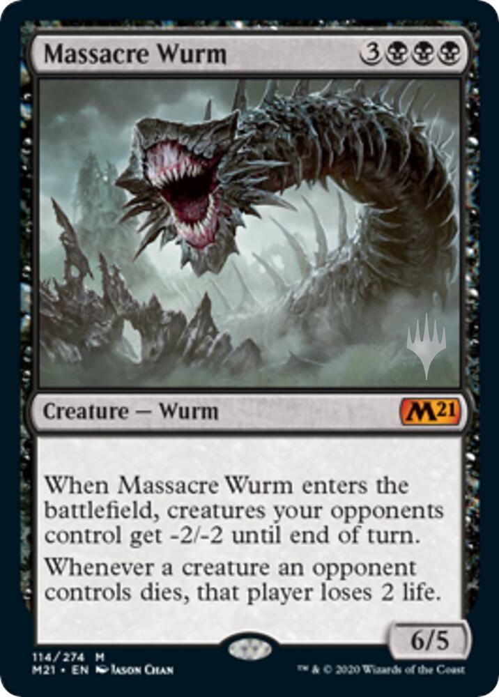 Massacre Wurm card image
