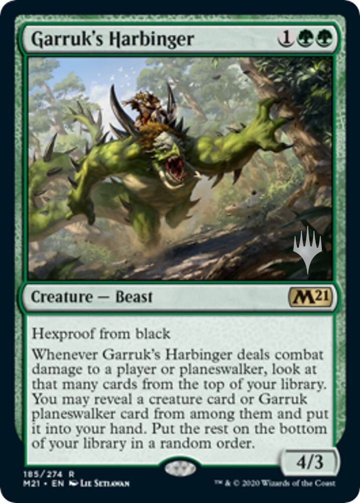 Garruk's Harbinger card image