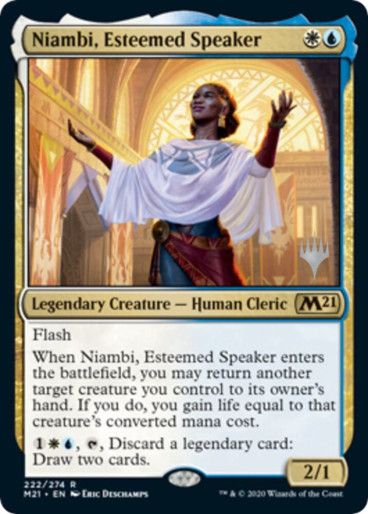 Niambi, Esteemed Speaker card image