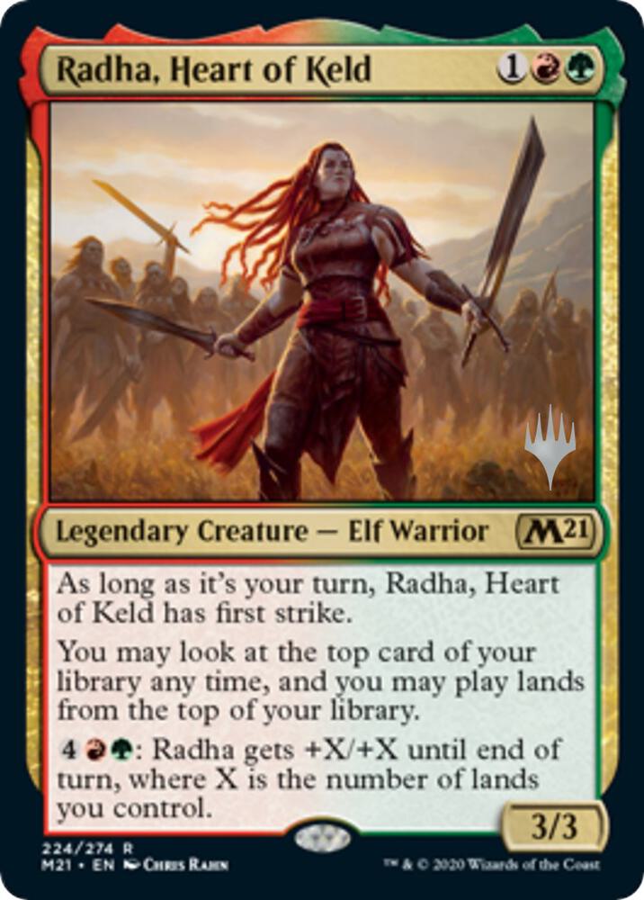 Radha, Heart of Keld card image