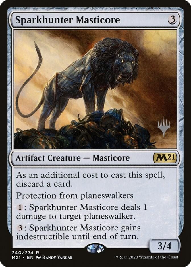 Sparkhunter Masticore card image