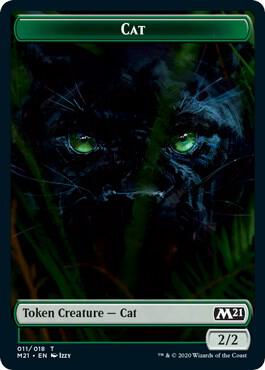 Cat (011) // Pirate Double-Sided Token card image