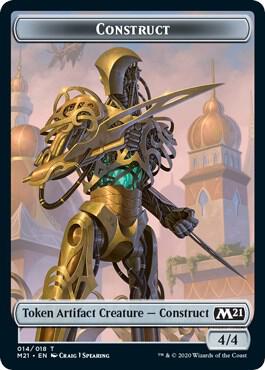 Construct // Zombie Double-Sided Token card image