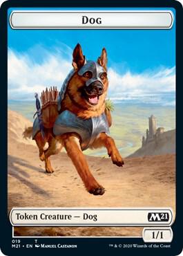 Dog // Weird Double-Sided Token card image