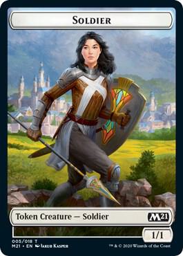 Soldier // Weird Double-sided Token card image