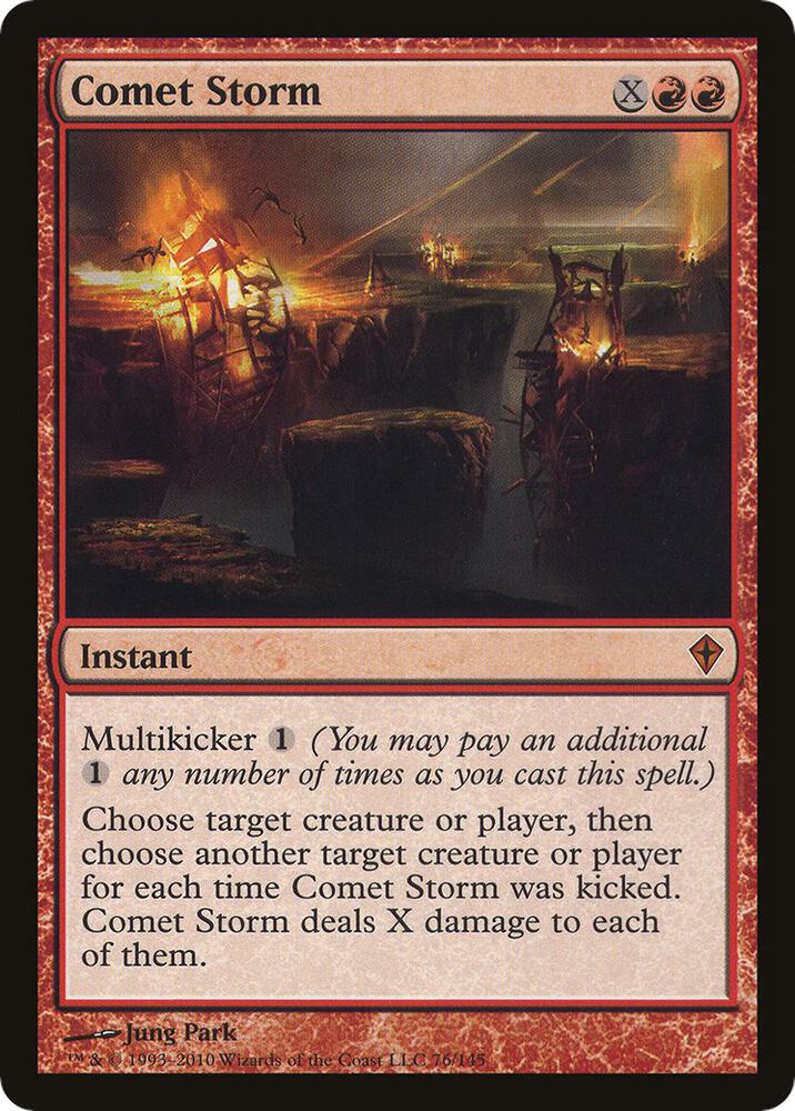 Comet Storm (Worldwake) card image