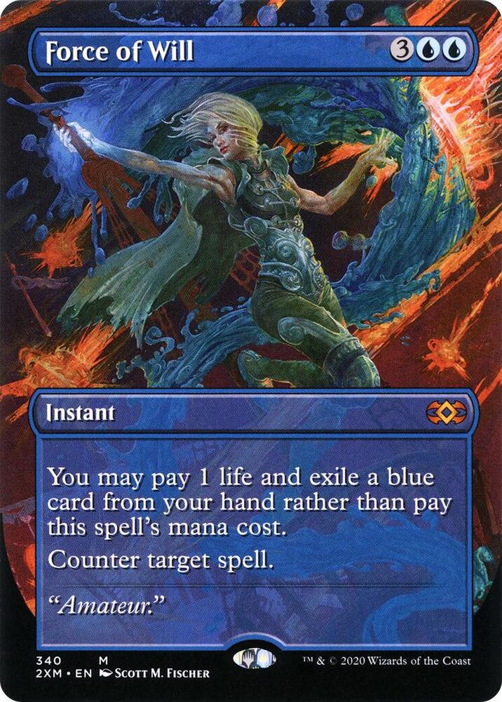 Force of Will (Borderless) card image