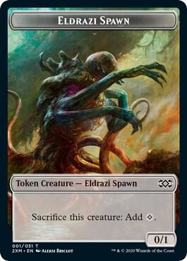 Eldrazi Spawn // Plant Double-Sided Token card image