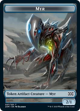 Myr (007) // Treasure Double-Sided Token card image