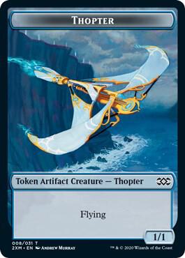 Thopter (008) // Wurm (030) Double-Sided Token card image
