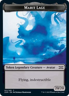 Marit Lage // Saproling Double-Sided Token card image