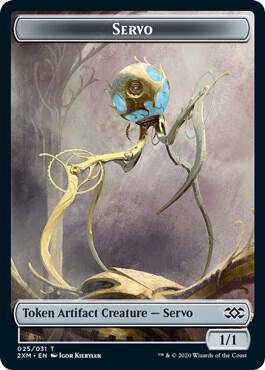 Servo // Thopter (026) Double-Sided Token card image