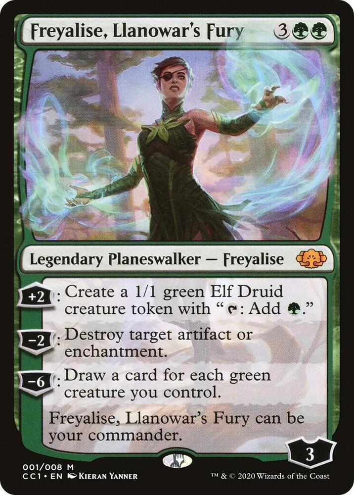 Freyalise, Llanowar's Fury card image