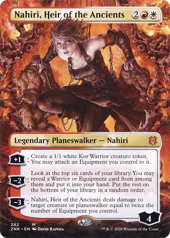 Nahiri, Heir of the Ancients (Borderless) card image