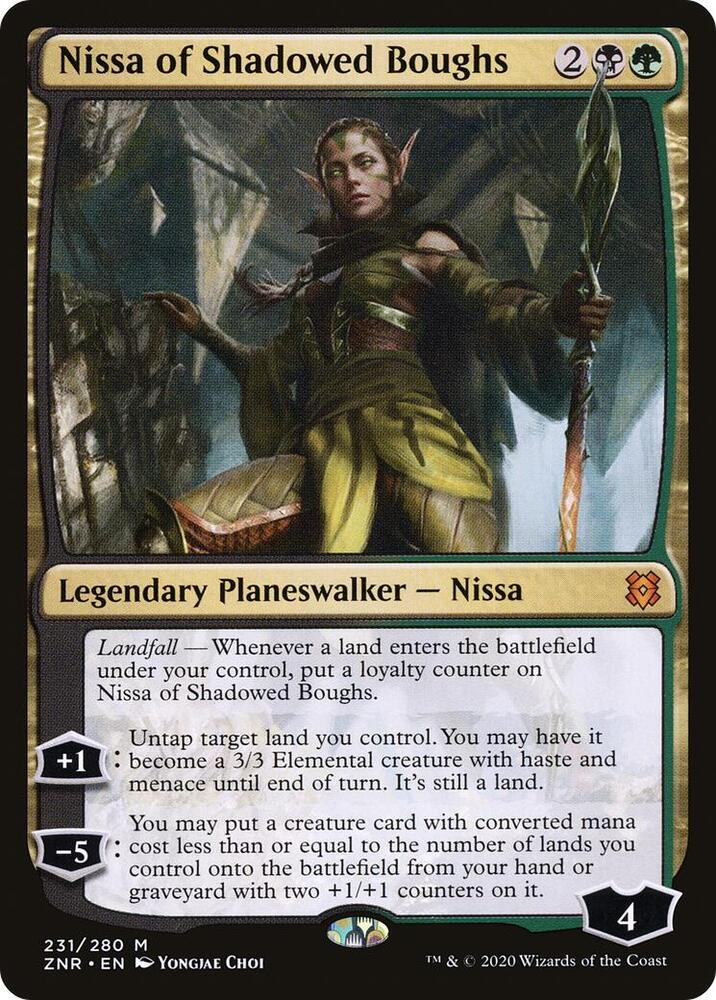 Nissa of Shadowed Boughs card image