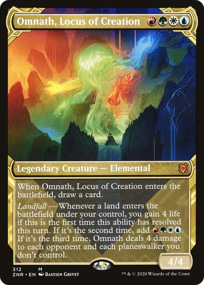 Omnath, Locus of Creation (Showcase) card image