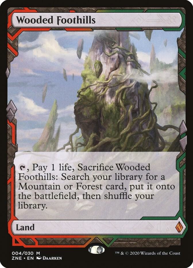 Wooded Foothills card image