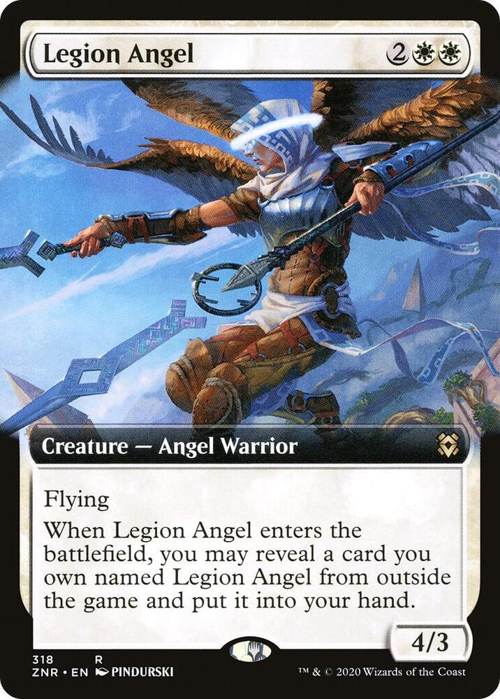 Legion Angel (Extended Art) card image