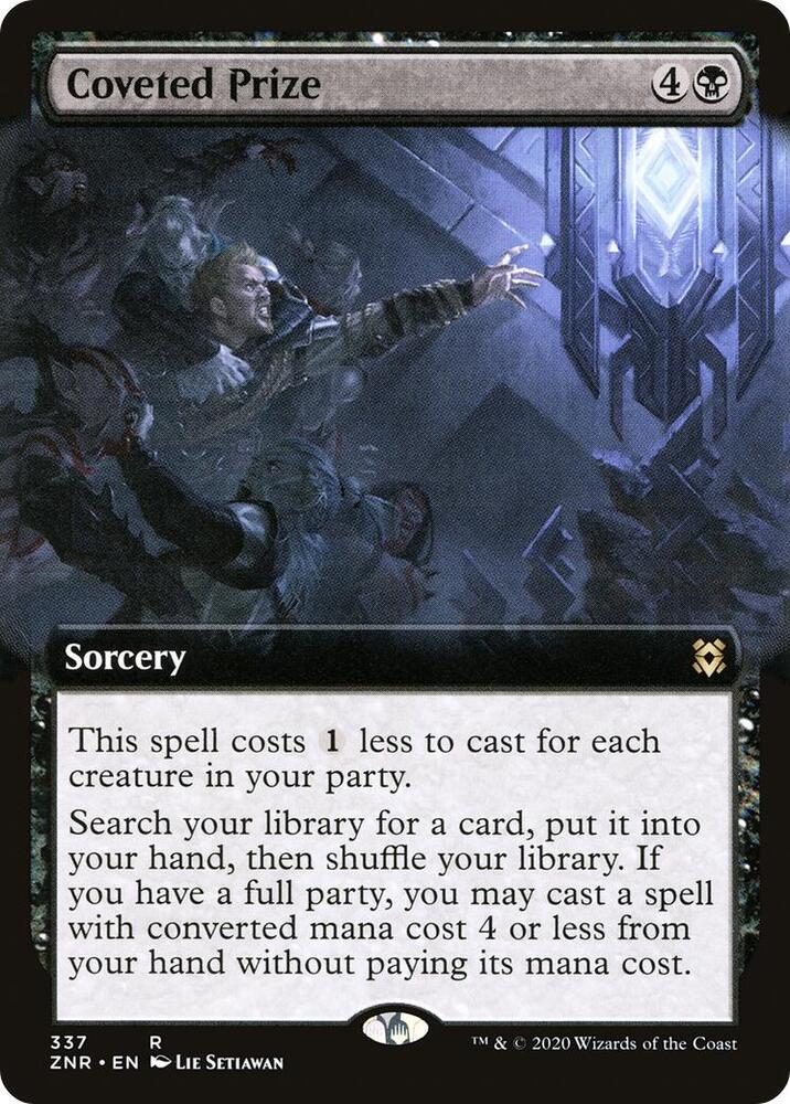 Coveted Prize (Extended Art) card image