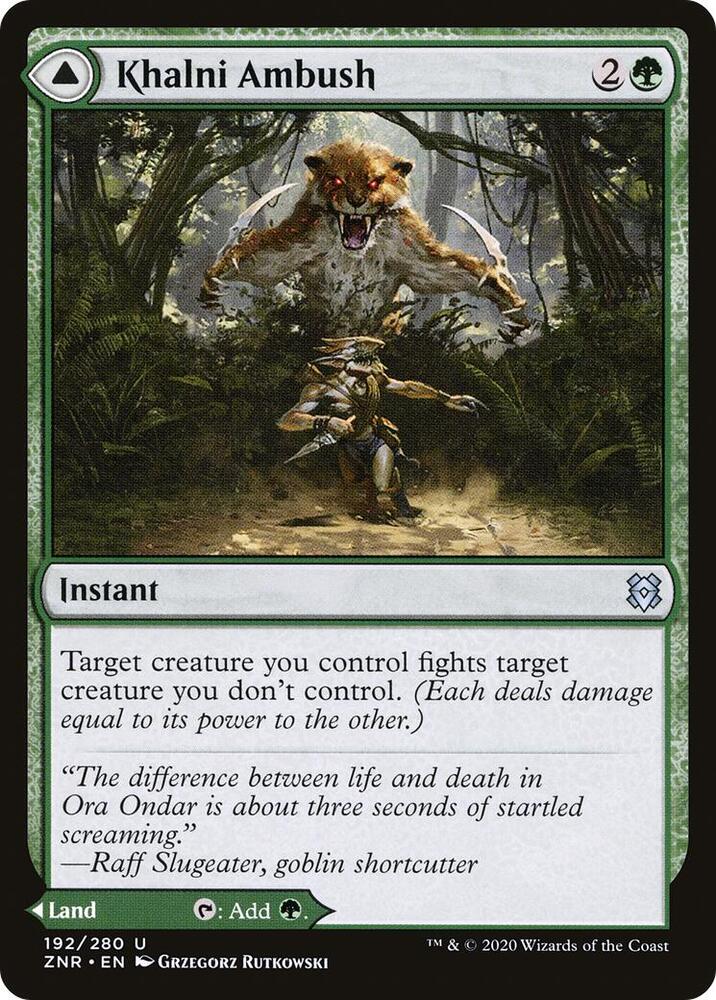 Khalni Ambush card image