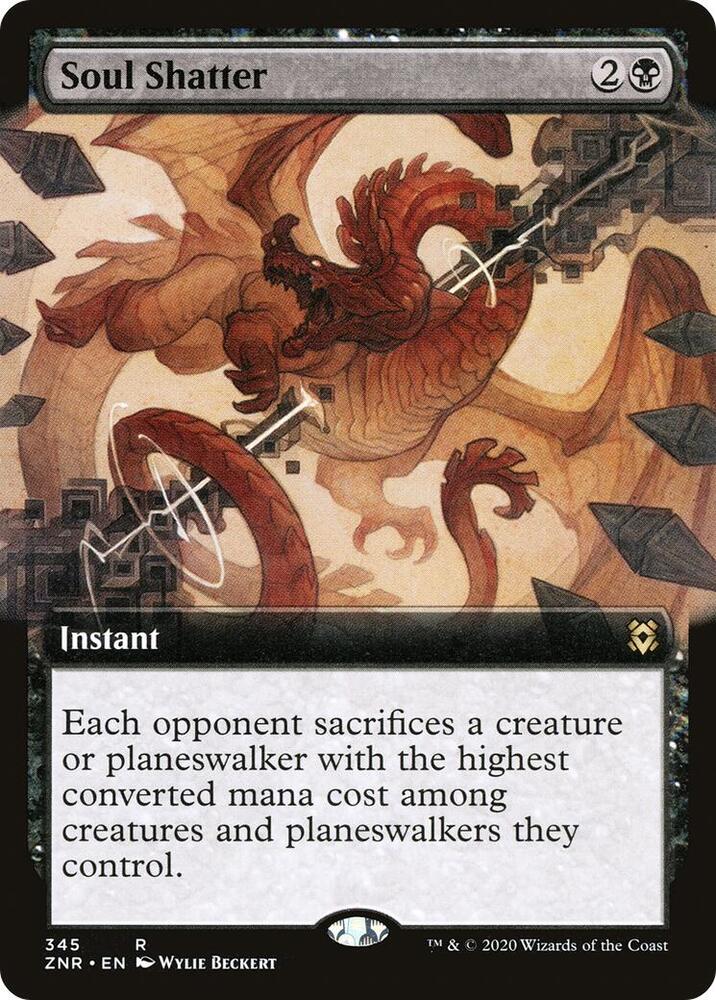 Soul Shatter (Extended Art) card image