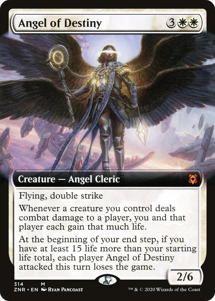 Angel of Destiny (Extended Art) card image