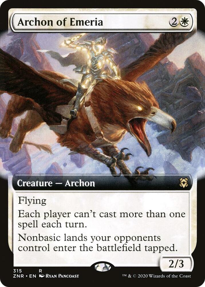 Archon of Emeria (Extended Art) card image