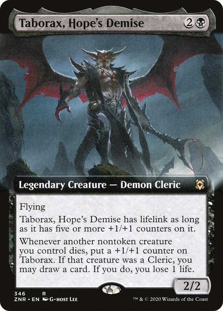Taborax, Hope's Demise (Extended Art) card image