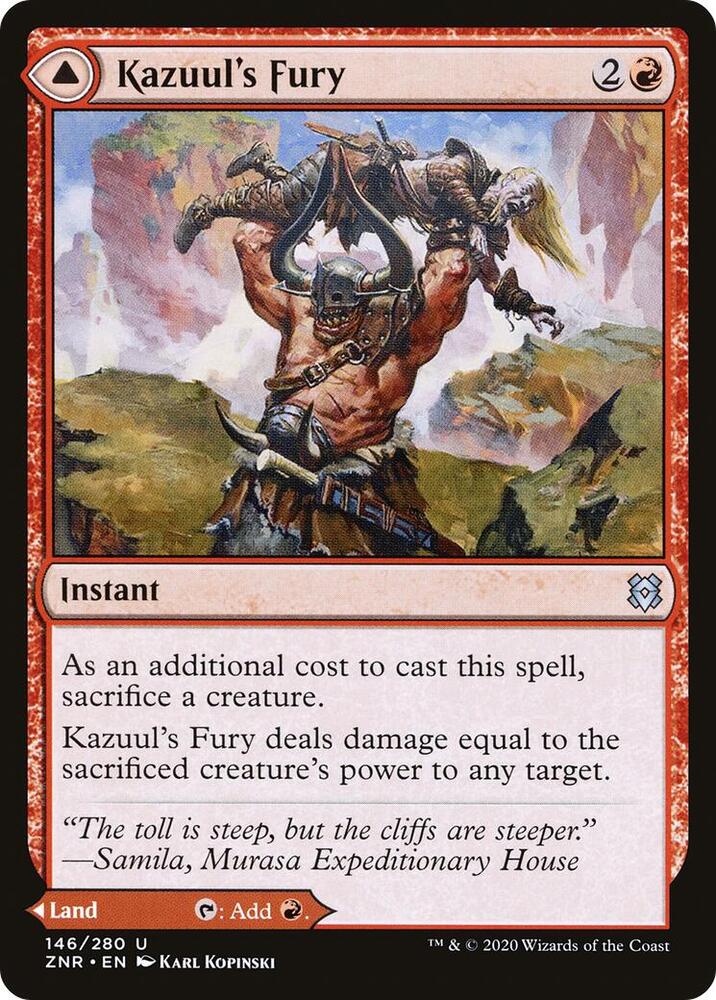 Kazuul's Fury card image