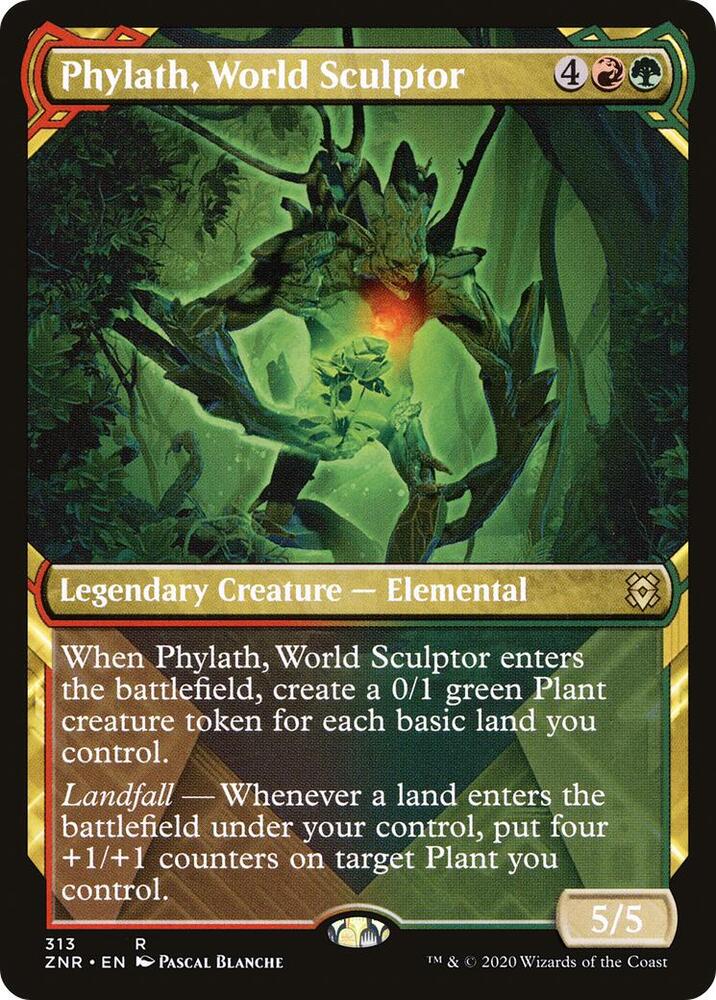 Phylath, World Sculptor (Showcase) card image