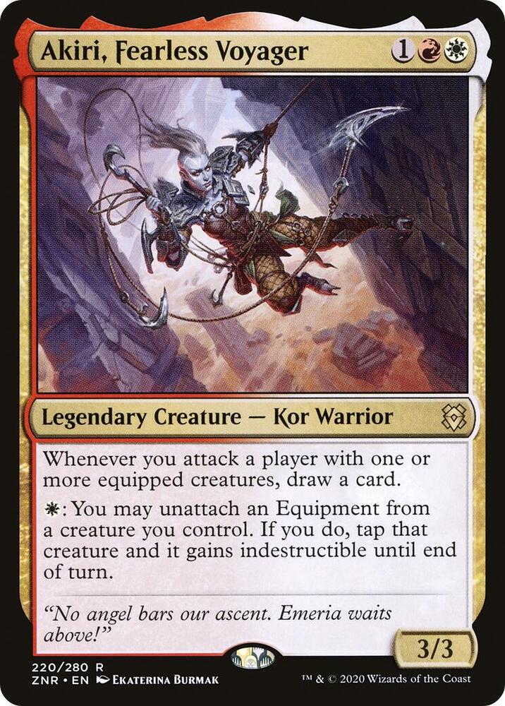 Akiri, Fearless Voyager card image