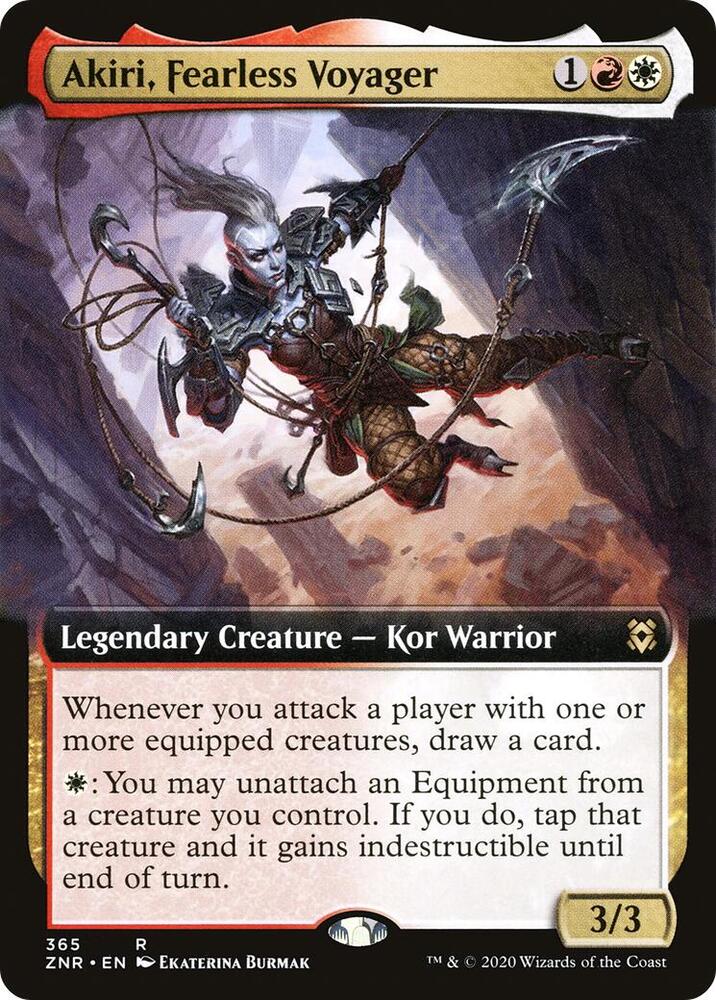 Akiri, Fearless Voyager (Extended Art) card image