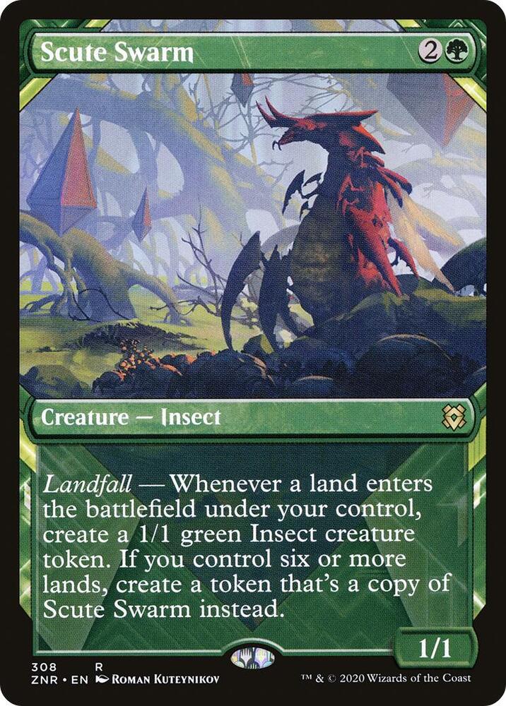 Scute Swarm (Showcase) card image