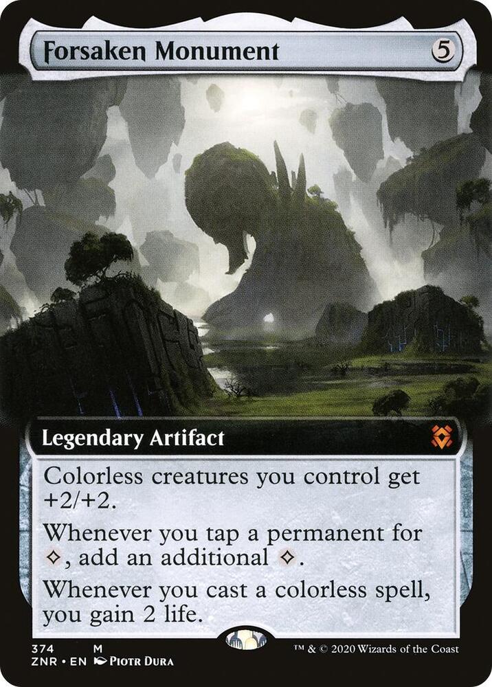 Forsaken Monument (Extended Art) card image