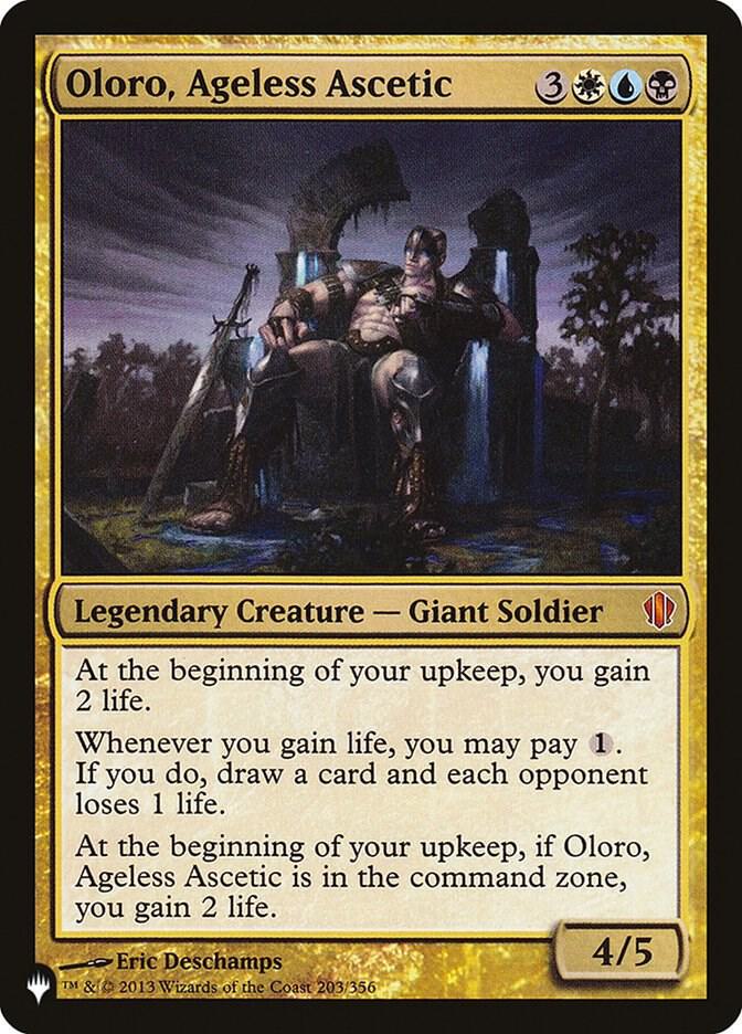 Oloro, Ageless Ascetic card image
