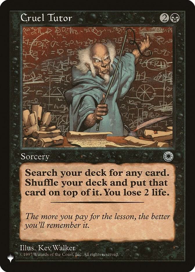 Cruel Tutor card image