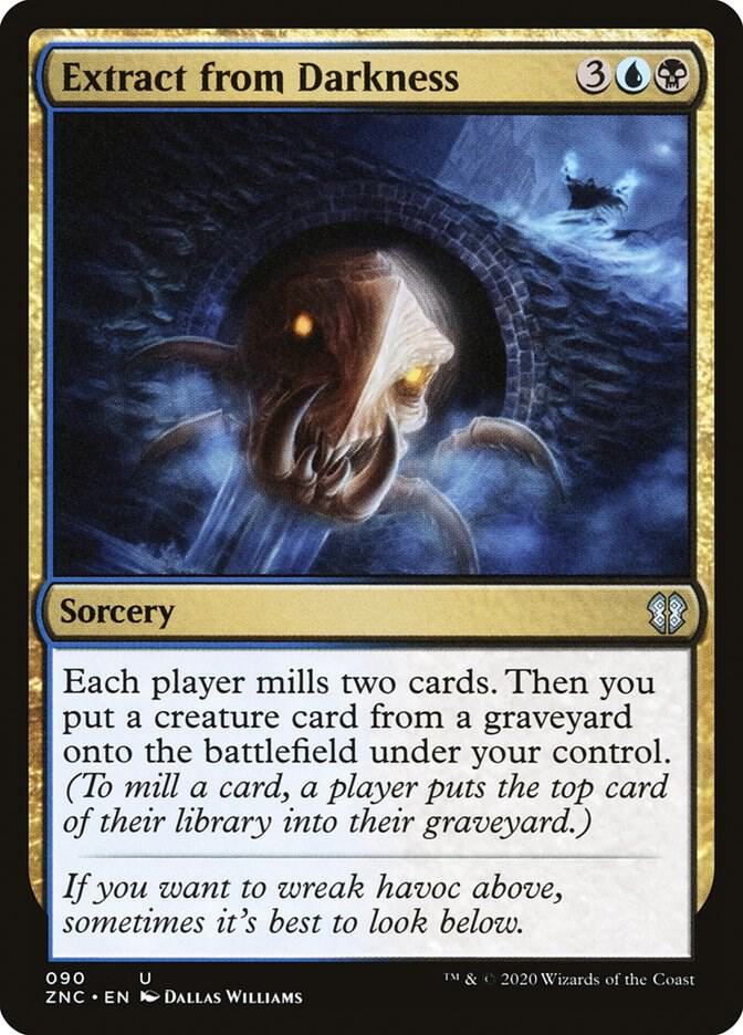Extract from Darkness card image