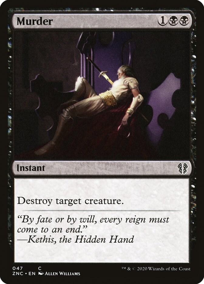 Murder card image