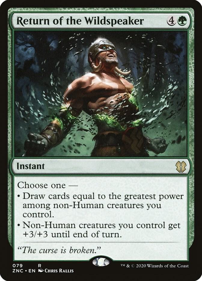 Return of the Wildspeaker card image