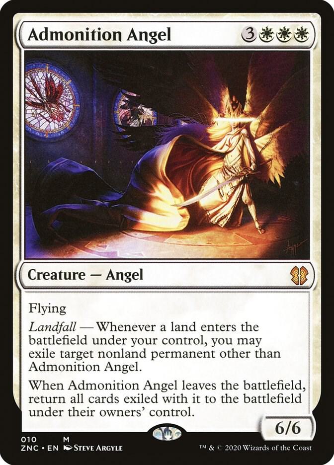 Admonition Angel card image