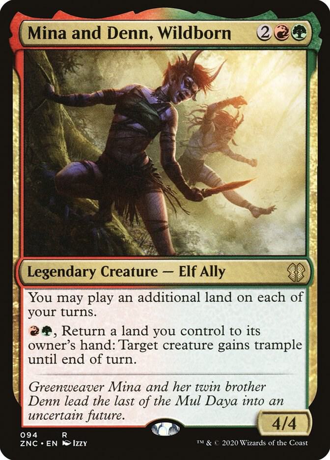 Mina and Denn, Wildborn card image