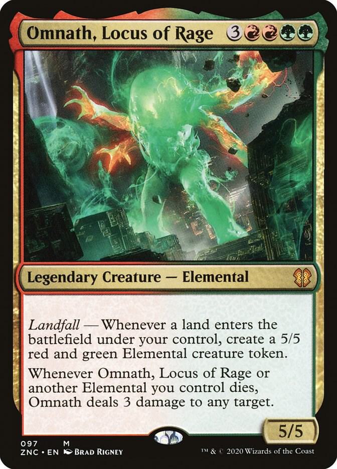 Omnath, Locus of Rage card image