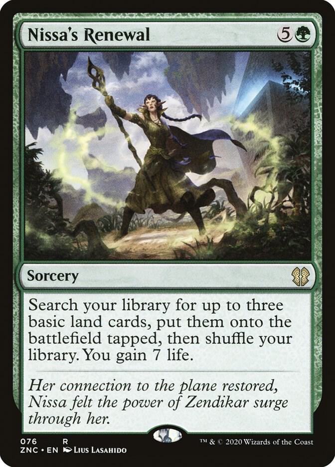 Nissa's Renewal card image