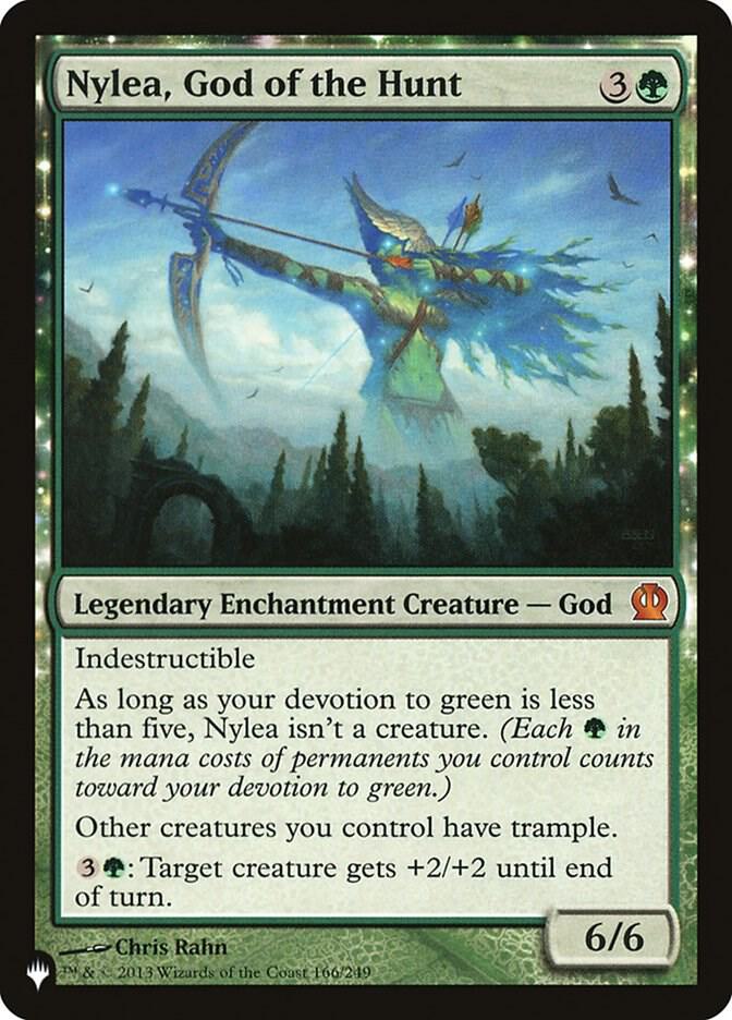 Nylea, God of the Hunt card image